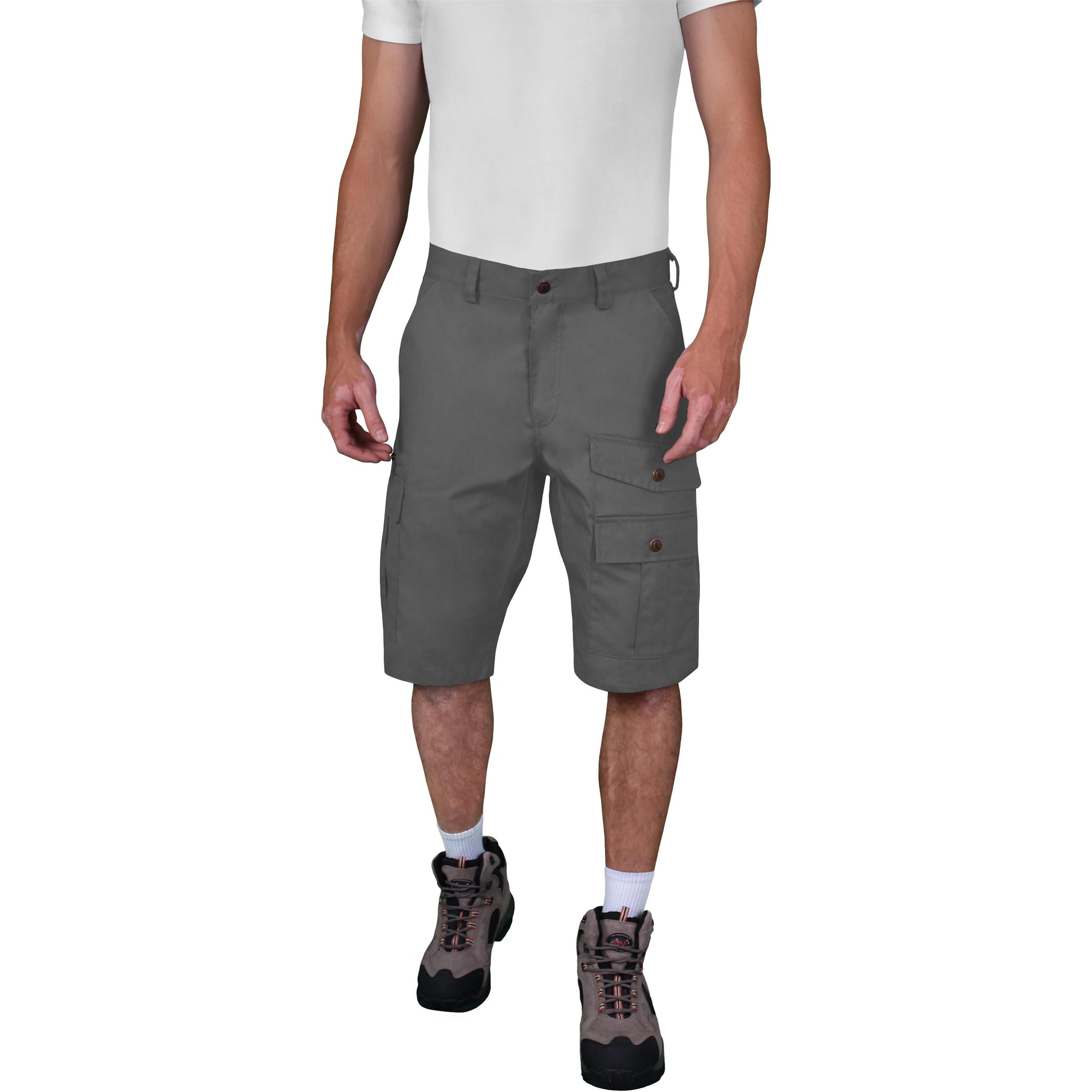 Normani, Herren, Shorts, Herren Shorts Ahvaz, Grau, (5XL)