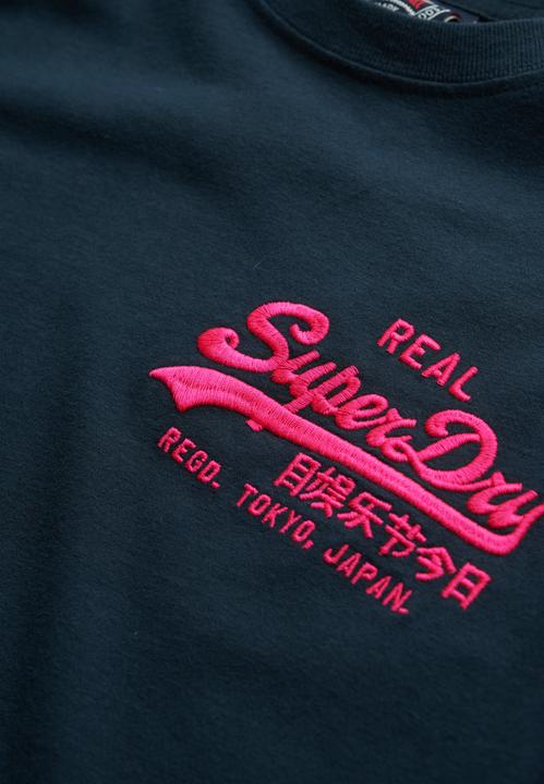 Image du produit Superdry T-shirt décontracté Vintage Logo brodé (L)