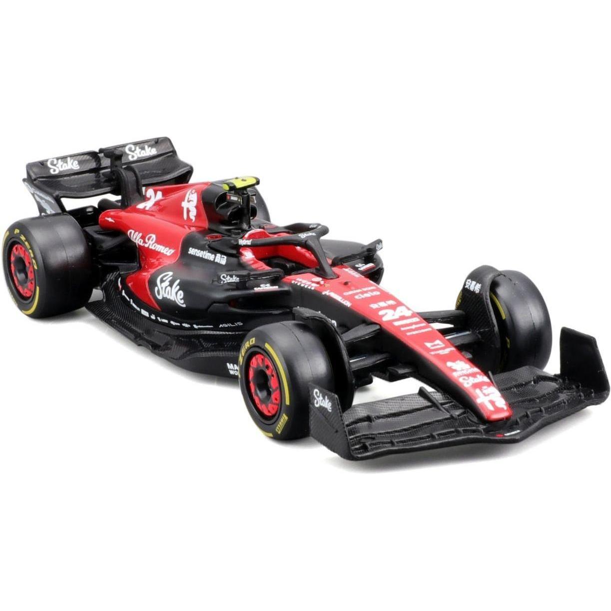 Bburago Alfa Romeo F1 Team Stake C43 1/43 Guanyu 2023