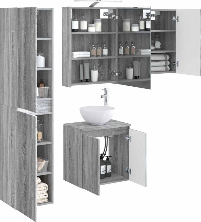 Produktbild vidaXL Badezimmerschrank-Set
