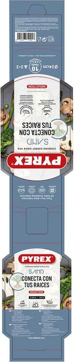 Image du produit Pyrex Poêle Sable forgé 24 cm (24 cm, Ensemble de casseroles et de poêles de cuisson, Aluminium)