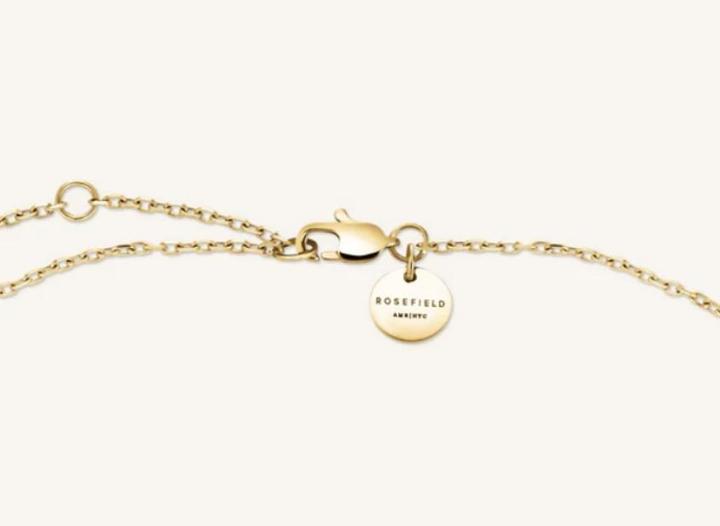 Produktbild Rosefield Halskette (14K Yellow gold plated stainless steel 316L, Edelstahl, 42 - 46 cm)