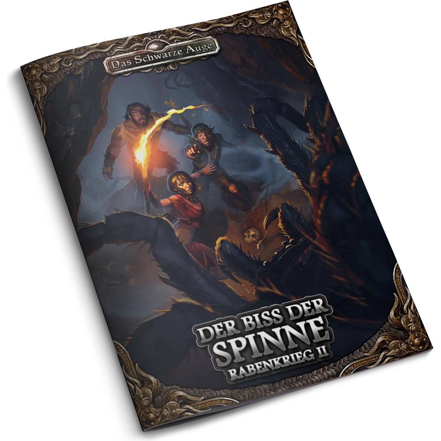 Ulisses Spiele DSA Abenteuer - Rabenkrieg 2: Der Biss der Spinne, Taschenbuch, 64 Seiten (DE-Ausgabe) (Deutsch) (US25340)