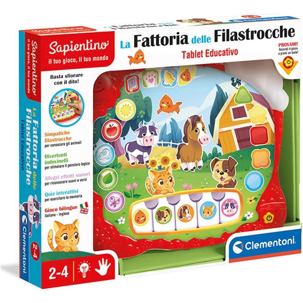 Clementoni Multicolore Fattoria Delle Filastrocche