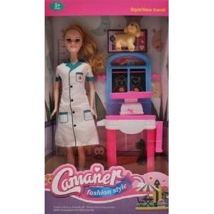 Graphite Eine Puppe mit Frisiertisch