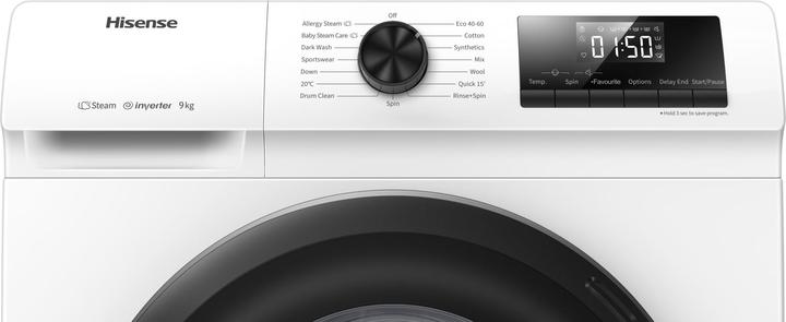 Actual product image Hisense WFQP901418VM (9 kg)