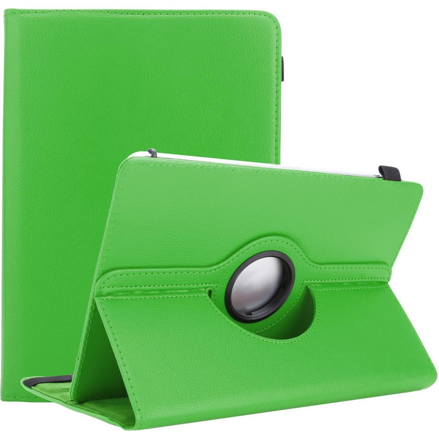 Cadorabo Tablet Hülle Universal 360 (ZenPad 3), Tablet Hülle, Grün
