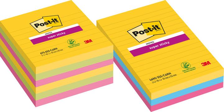 Immagine prodotto Post-it Carnevale super appiccicoso (101 x 152 mm)