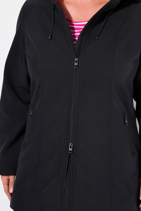 Produktbild Ulla Popken HYPRAR Long-Softshelljacke, wasserabweisend, A-Linie (42, 44)