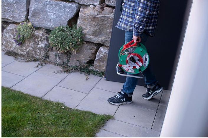 Actual product image Brennenstuhl Garant G Garden cable reel AT-N05V3V3-F 1.5 (40 m, 1.50 mm²)