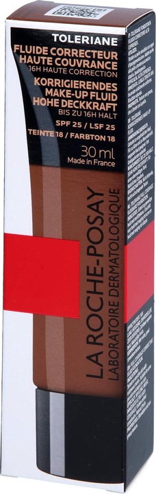 Produktbild La Roche Posay Toleriane fond de teint fluide 18 Tb 30 ml (Nr. 18 Nude)