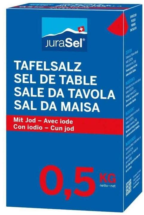 Image du produit Schweizer Salinen Sel de table (500 g)