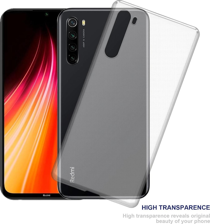 Actual product image Cadorabo TPU Ultra Slim AIR Cover (Xiaomi Redmi Note 8)