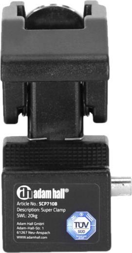 Produktbild Adam Hall SCP 710 B SET 1 Universal Haken
