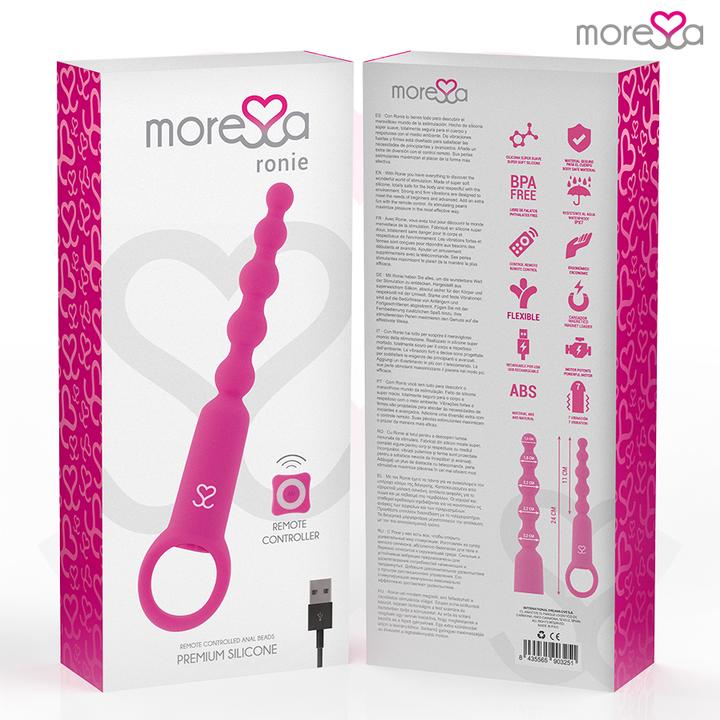 Image du produit Moressa Ronie Télécommande Anal Pleasure Pink