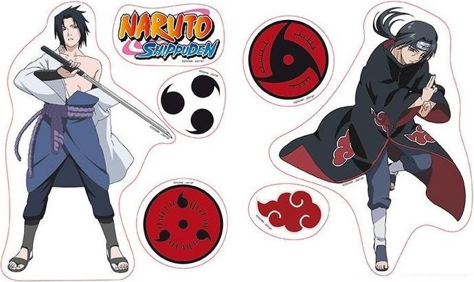 Immagine prodotto ABYstyle NARUTO SHP - Adesivi - 16x11cm 2 fogli - Sasuke Itachi X5