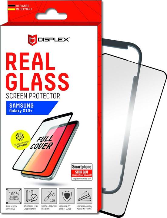 Produktbild Displex Real Glass, Full Cover Panzerglas (1 Stück)