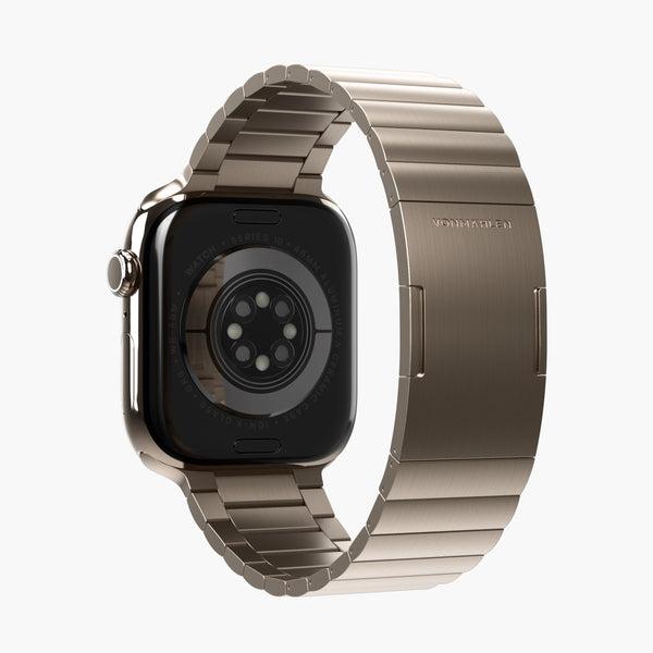 Produktbild Vonmählen Edelstahl Gliederarmband Pro für Apple Watch 40/41/42mm, gold (Edelstahl)