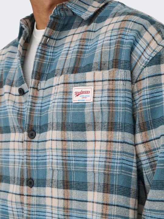 Produktbild Only & Sons Hemd JACK LS FLANNEL Langarmhemd (XXL)