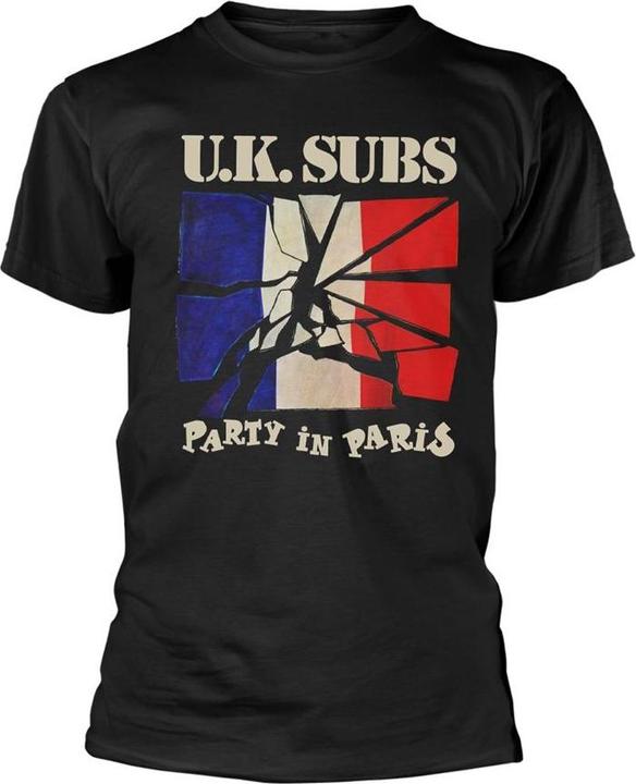 Produktbild UK Subs Adult Party In Paris TShirt (XL)