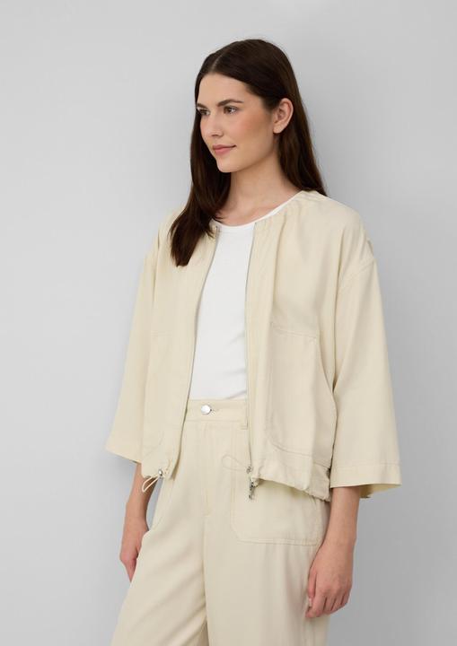 Actual product image S.Oliver Indoor-Jacke Blouson im Relaxed Fit mit 3/4-Ärmeln (38)