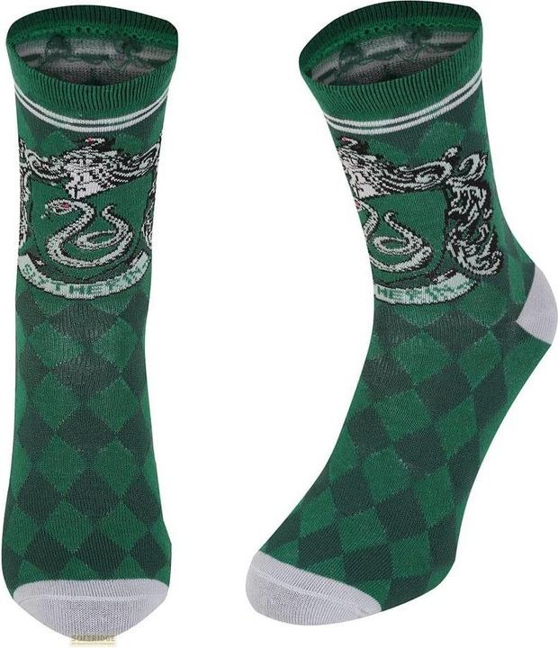 Produktbild Heroes Inc Harry Potter Socken Slytherin L-XL (L/XL)