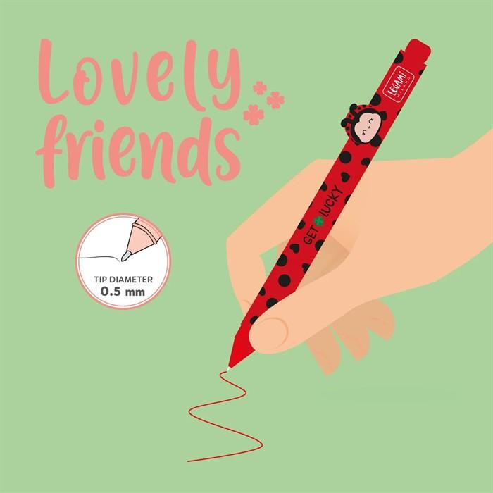 Actual product image Legami Gelstift - Lovely Friends - Ladybug (1x)
