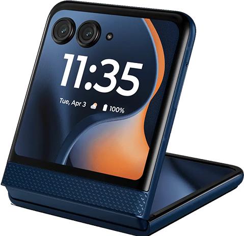 Image du produit Motorola Razr 60 (256 Go, Mer de Gibraltar, 6.90", Double SIM, 5G)