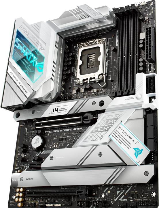 Productafbeelding ASUS ROG Strix Z690-A Gaming Wifi (LGA 1700, Intel Z690 (DDR4), ATX)
