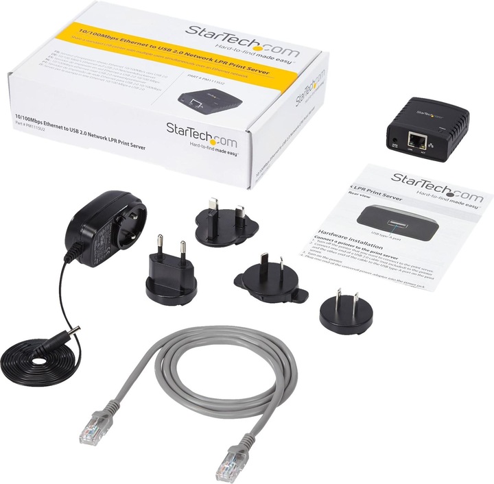 Image du produit StarTech USB Network Lpr Print Server