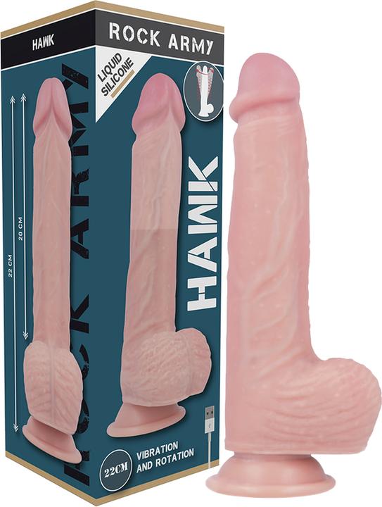 Rock Army Rockarmy Hawk Rotador Y Vibrador 22 cm