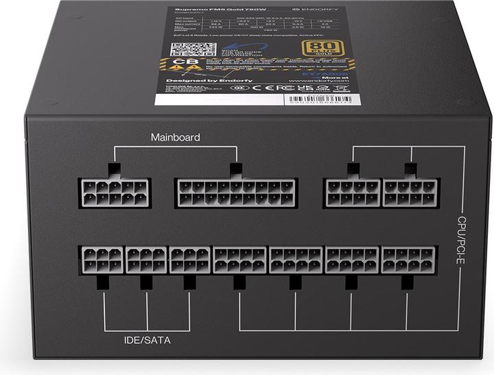Produktbild Endorfy Supremo FM5 Gold 750W ATX EY7A008 (750 W)