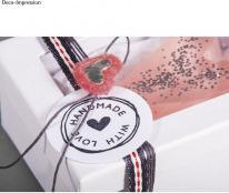 Produktbild Rayher Stempel "Handmade with love", 3cm