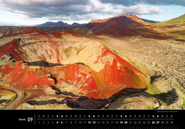Produktbild Island Premiumkalender 2026