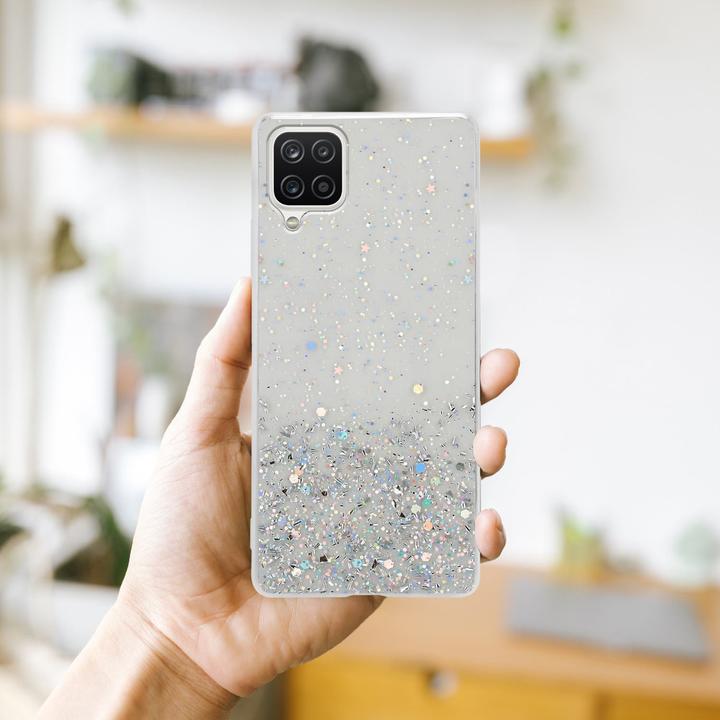 Immagine prodotto Cadorabo Copertura in TPU scintillante (Samsung Galaxy A12, Samsung Galaxy M12)