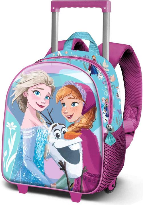 Actual product image Karactermania Small 3D Backpack with Wheels Family