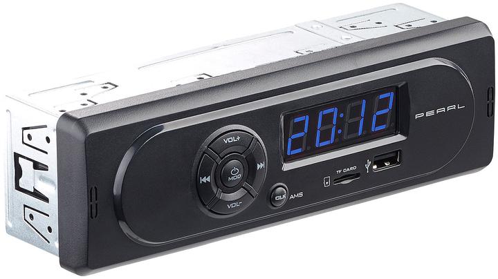 Produktbild Pearl MP3-Autoradio CAS-300 mit Wiedergabe von USB & microSD, 2x 7 W