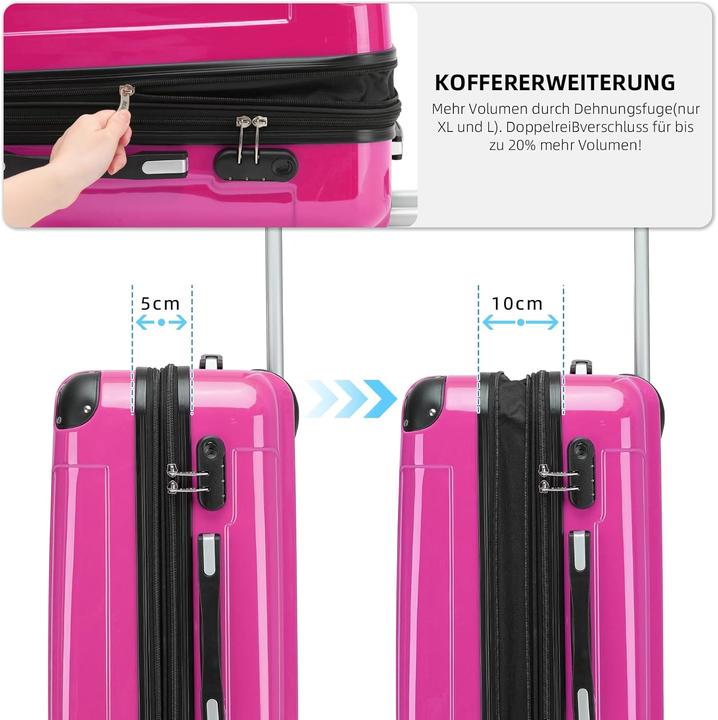 Image du produit Beibye Hartschalen Koffer (45 l)