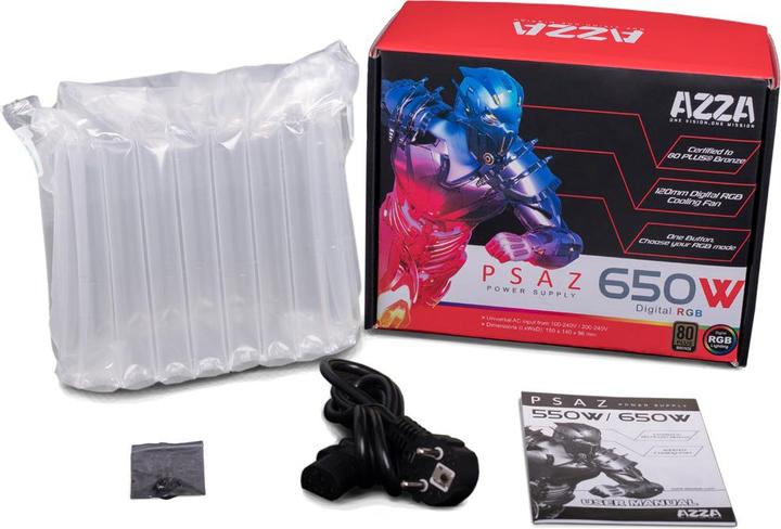 Immagine prodotto Azza Unità di alimentazione PSAZ ARGB (650 W)