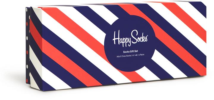 Immagine prodotto Happy Socks Classic Navy Gift Set (confezione da 4, 36 - 40)