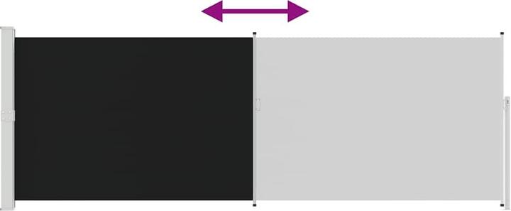 Produktbild vidaXL Balkon-Seitenmarkise (5 m)