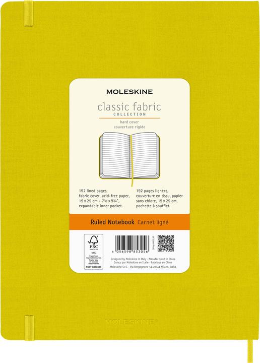 Actual product image Moleskine COLOR - notebooks (25 x 19 cm, Lined)