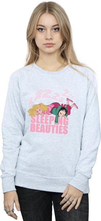 Actual product image Disney Womens/Ladies Wreck It Ralph Aurora And Vanellope Sweatshirt (S)