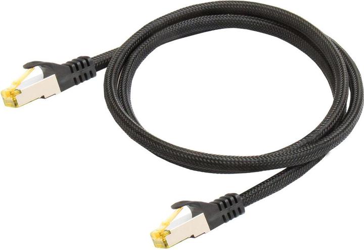 Immagine prodotto Python Cavo patch RJ45 serie ® con cavo grezzo Cat.7, protezione naso a scatto (RNS®) e intreccio in (S/FTP, CAT7, 30 m)