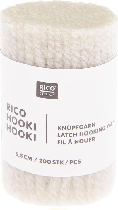 Produktbild Rico Design Hooki Knüpfgarn Offwhite