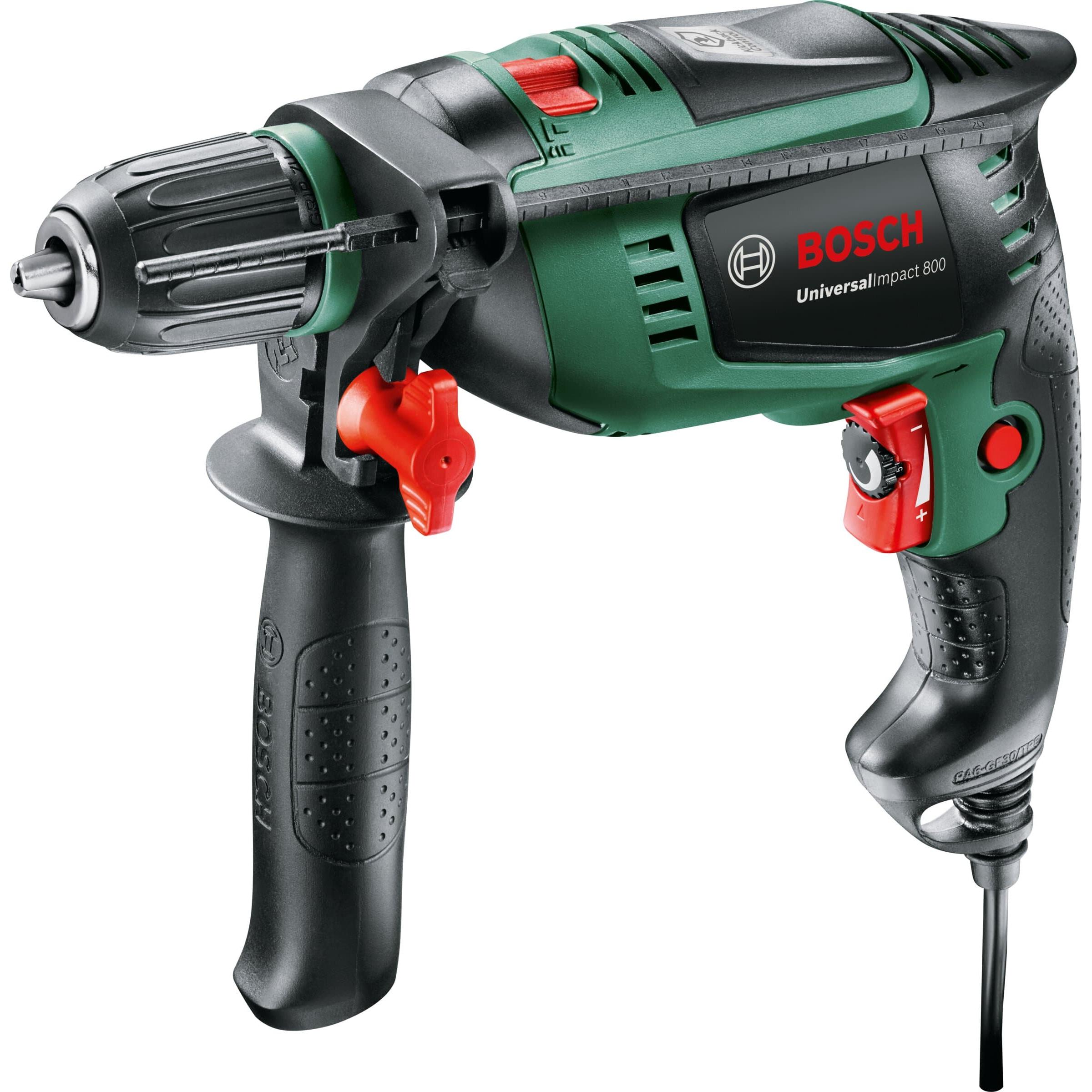 Bosch Home & Garden, Bohrmaschine + Akkuschrauber, UniversalImpact 800 (Netzbetrieb)