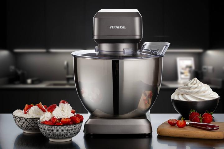 Immagine prodotto Ariete 1575 Gourmet Maxi 8L, Capacità 8L, 1200W, 6 velocità + Pulse, Accessori per vari impasti (1200 W)