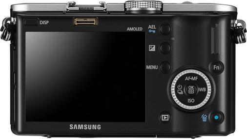 Produktbild Samsung NX100, 14.6 MP, 20-50mm Kit, kompakte Systemkamera (APS-C / DX)