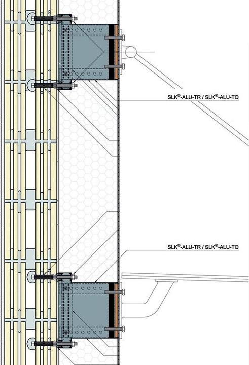 Produktbild Dosteba Schwerlastkonsolen SLK-ALU-TQ (quadratisch)