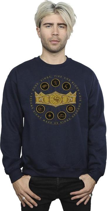 Image du produit Game of Thrones - Sweat GODS KINGS FIRE AND BLOOD - Homme (4XL)
